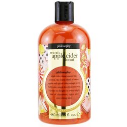 Philosophy Warm Apple Cider Donut Shampoo, Shower Gel & Bubble Bath 480ml/16oz