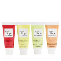 Philosophy Hands Of Hope 4-Pieces Gift Set (Lemon Custard, Sparkling Grapefruit, Green Tea & Avocado, Fig & Pomegranate) 4x30ml/1oz