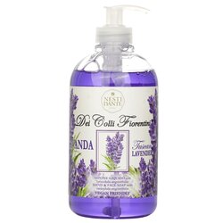 Nesti Dante Dei Colli Fiorentini Jabón de Manos & Rostro Con Lavandula Angustifolia - Tuscan Lavender 500ml/16.9oz