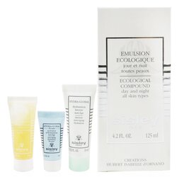 Sisley Ecological Compound 4-Pieces Set: Ecological Compound 125ml + Buff & Wash Face Gel 10ml + Hydra-Global Serum 5ml + Hydra-Global 10ml 4pcs
