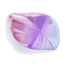 Tangle Teezer Compact Styler On-The-Go Detangling Hair Brush - # Smashed Holo Blue 1pc