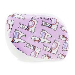 Tangle Teezer Compact Styler On-The-Go Detangling Hair Brush מברשת - # Skinny Dip Lovely Llama 1pc