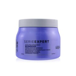 L'Oreal Professionnel Serie Expert - Blondifier Acai Polyphenols Resurfacing and Illuminating System Masque (For Blonde Hair) 500ml/16.9oz