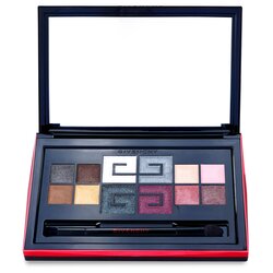 Givenchy Red Edition Eyeshadow Palette (12x Eyeshadow + 1x Dual-Ended Brush) 9g/0.31oz