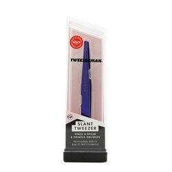 Tweezerman Pinzas Inclinadas - Cobalt (Colección Studio)