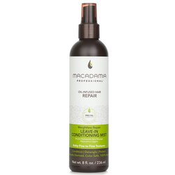 Macadamia Natural Oil Professional Bruma Acondicionador Sin Enjuague Reparador Ligero (Texturas Finas a Finas como de Bebé) 236ml/8oz