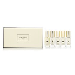 Jo Malone Cologne Collection: Lime Basil & Mandarin, English Pear & Freesia, Wild Bluebell, Peony & Blush Suede, Wood Sage &Sea Salt 5x9ml/0.3oz