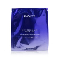 Payot Blue Techni Liss Week-End Chrono-Renewing Peel Mask (Box Slightly Damaged) 10pcs