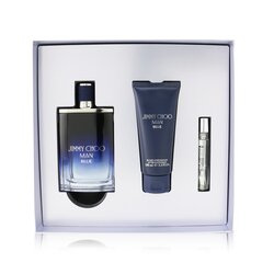 Jimmy Choo Man Blue Coffret: Eau De Toilette Spray 100ml/3.3oz + After Shave Balm 100ml/3.3oz + Eau De Toilette Spray 7.5ml/0.25oz 3pcs