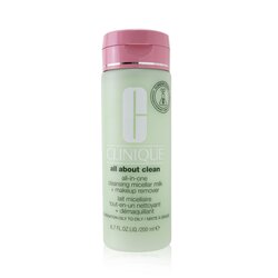 Clinique All about Clean All-In-One Cleansing Micellar Milk + Makeup Remover - Combination Oily to Oily 200ml/6.7oz