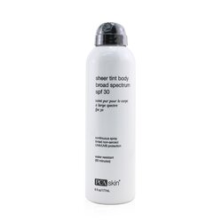 PCA Skin Sheer Tint Body Broad Spectrum SPF 30 (Continuous Spray Tinted Non-Aerosol UVA/UVB Protection & 80mins Water Resistant) (Exp. Date 05/2021) 177ml/6oz