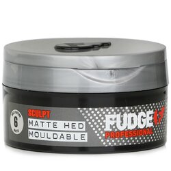 Fudge Sculpt Matte Hed Mouldable - Agarre Medio, Flexible y Acabado Mate de Larga Duración (Factor de Agarre 6) 75g/2.64oz