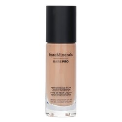 Bare Escentuals BarePro Performance Wear Liquid Foundation SPF20 - # 9.5 Flax (Exp. Date 03/2021) 30ml/1oz