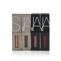 NARS Powermatte Lip Clash Coffert (2x Lip Pigment, 2x Lip Luster) 4pcs