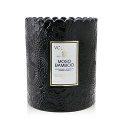 Voluspa Vela Borde Festoneado - Moso Bamboo 176g/6.2oz