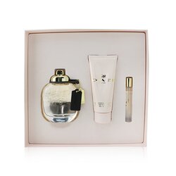 Coach Coach Coffret: Eau de Parfum Spray 90ml/3oz + Body Lotion 100ml/3.3oz + Eau de Parfum 7.5ml/2.5oz 3pcs