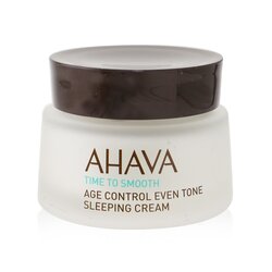 愛海珍泥 Time To Smooth Age Control Even Tone Sleeping Cream (Box Slightly Damaged) 50ml/1.7oz