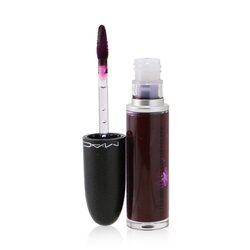 MAC Retro Matte Liquid Lipcolour - # 106 High Drama (Deep Dark Plum) 5ml/0.17oz