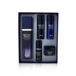 SNP Bird's Nest Revital Recovery Essence Wrinkle & Whitening Special Set: Recovery Essence 50ml, Boosting Softener 31ml, Balancing Emulsion 31ml, Recovery Essence 10ml, Recovery Cream 10g (Exp. Date 04/2021) 5pcs