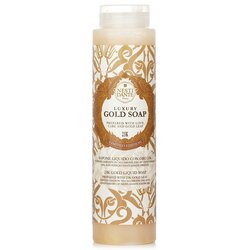 Nesti Dante 60 Anniversary Luxury Gold Soap With Gold Leaf - Jabón Líquido de Oro de 23K (Edición Limitada) 300ml/10.2oz