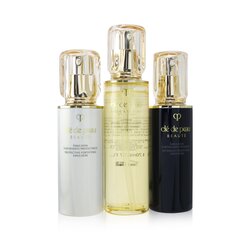 肌肤之钥 光彩赋活乳液套装:光采保湿露(湿润型) 170ml+ 日间防护乳SPF25 125ml+ 夜间修护乳 125ml 3pcs