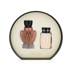 Miu Miu Twist Coffret: Eau De Parfum Spray 100ml/3.4oz + Body Lotion 100ml/3.4oz 2pcs