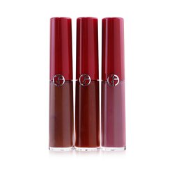 Giorgio Armani Lip Maestro Intense Velvet Color Set (3x Mini Liquid Lipstick) - #200,#405,#501 3x3.5ml/0.12oz