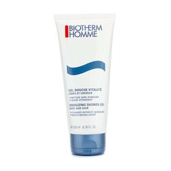 Biotherm Kişilər üçün Enerji verən Duş Geli Bədən və Saç üçün 200ml/6.7oz
