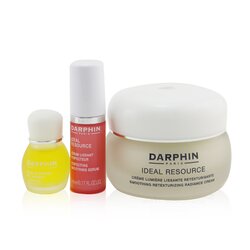 Darphin Ideal Resource Retexturizing Botanical Wonders Set: Radiance Cream 50ml+ Smoothing Serum 5ml+ Jasmine Aromatic Care 4ml 3pcs