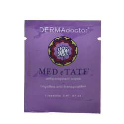 DERMAdoctor MED e TATE Antiperspirant Wipes (Box Slightly Damaged) 30 Packettes