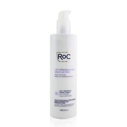 ROC Multi-Action Make-Up Remover Milk - Removes Waterproof Make-Up (All Skin Types, Even Sensitive Skin) 400ml/13.52oz
