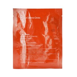 Dr Dennis Gross C + Collagen Biocellulose Brightening Treatment Mask 1 Treatment