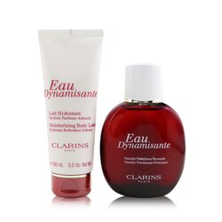 克蘭詩 Eau Dynamisante Coffret: Fragrance Spray 100ml/3.3oz + Moisturizing Body Lotion 100ml/3.3oz 2pcs