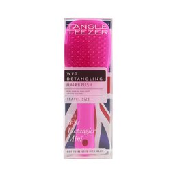 Tangle Teezer The Wet Detangling Mini Hair Brush - # Pink Sherbert (Travel Size) 1pc