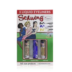 美妝幫 Schwing Liquid Eyeliner Trio (3x Liquid Eyeliner) 3x1.7ml/0.05oz