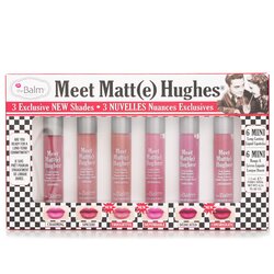 TheBalm Meet Matt(e) Hughes 6 Mini Long Lasting Liquid Lipsticks Kit - Vol. 14 6x1.2ml/0.04oz