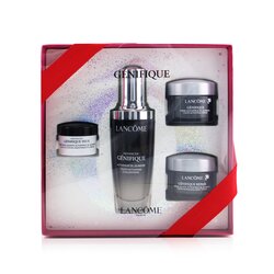 蘭蔻 Genifique Gift Set: 1x Genifique Advanced Youth Activating Concentrate - 50ml/1.69oz + 1x Genifique Advanced Youth Activating Smoothing Eye Cream - 5ml/0.16oz + 1x Genifique Youth Activating Cream - 15ml/0.5oz + 1x Genifique Repair Youth Activat. Night Cream - 15ml/0.5oz 4pcs