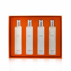 Hermes Jardins Eau De Toilette Travel Set: Un Jardin Sur La Lagune, Le Jardin De Monsieur Li, Un Jardin Sur Le Toit, Un Jardin Sur Le Nil 4x15ml/0.5oz