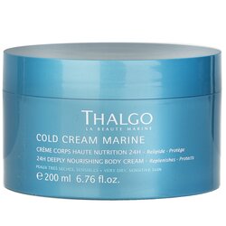 Thalgo Cold Cream Marine Crema Corporal Nutritiva Profunda de 24H 200ml/6.76oz
