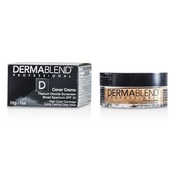 Dermablend Cover Creme Broad Spectrum SPF 30 (High Color Coverage) - Pale Ivory (Exp. Date 01/2022) 28g/1oz