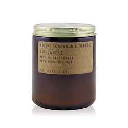 P.F. Candle Co. Candle - Teakwood & Tobacco 204g/7.2oz