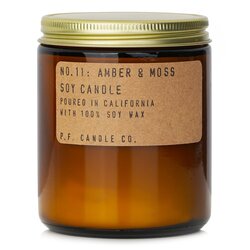 P.F. Candle Co. Vela - Amber & Moss 204g/7.2oz