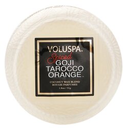 Voluspa Macaron Candle - Spiced Goji Tarocco Orange 51g/1.8oz