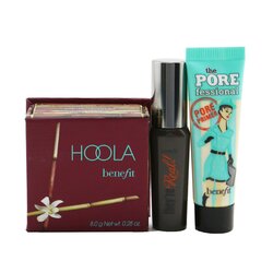 בנפיט Party Hopper Set (Primer + Bronzer + Mascara) סט של פרימר + בונזר + מסקרה 3pcs