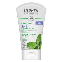 拉薇 Pure Beauty 3 In 1 Wash, Scrub, Mask - For Blemished & Combination Skin 125ml/4oz