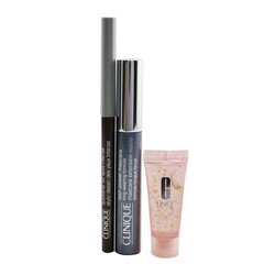 קליניק Lash Power Extension Visible Mascara Set (1x Mascara 6ml + Eye Concentrate 5ml + Eyeliner 0.14g) 3pcs