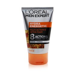 L'Oreal Hydra Energetic Multi-Action 8 Detox Foam 100ml/3.38oz