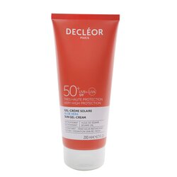 Decleor Aloe Vera Sun Gel-Cream SPF 50 200ml/6.7oz