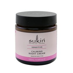 Sukin Sensitive Crema de Noche Calmante (Piel Sensible) 120ml/4.06oz