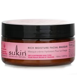 Sukin ماسك مرطب غني للوجه بثمر الورد (للبشرة الجافة والمتوترة) 100ml/3.38oz